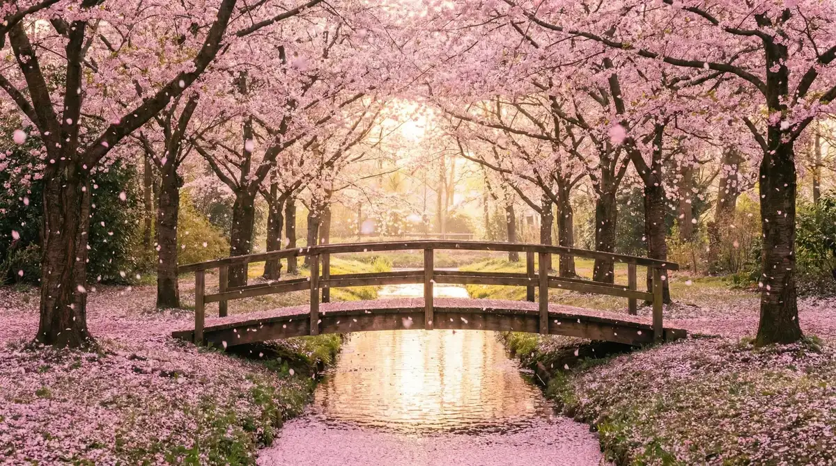 樱花桥畔 - 康熙来了在线播放 唯美风景